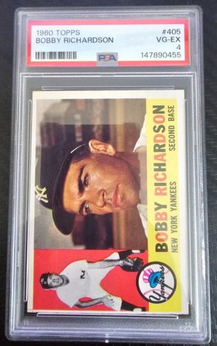 1960 Topps Bobby Richardson #405 card