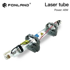 Fonland 40W CO2 Laser Tube  for K40 Laser Cutting Machine Shipping Warranty