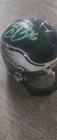 Saquon Barkley Jalen Hurts Signed Eagles Riddell Mini Helmet NFL 3 5/8 Rare 👀