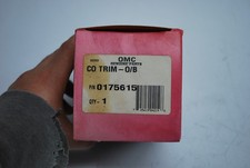 OMC Evinrude Johnson Boat Trim Gauge 175615  2 Inch Black White