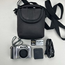 Olympus SZ-12 Digital Camera 14 MP Black w/Battery, Case, AC Adapter, SD Card