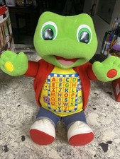 LeapFrog Baby Tad Little Leap Read Sing Interactive Learning Frog 18" Plush
