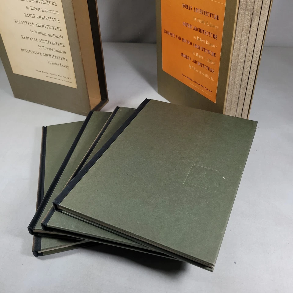 The Great Ages of World Architecture 8 Volume Box Set 1962 Hardccover Slipcase - Image 3 of 4