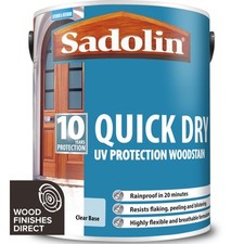 Sadolin Quick Dry UV Protection Woodstain - 10 year Protection - Free P&P