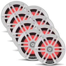 Rockford Fosgate M1-6 6  Color Optix Marine 2-Way System - 75W RMS, 300W Peak