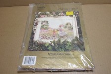 NEW CANDAMAR DESIGNS SOMETHING SPECIAL CROSS STITCH KIT 50657 SPRING MEADOW