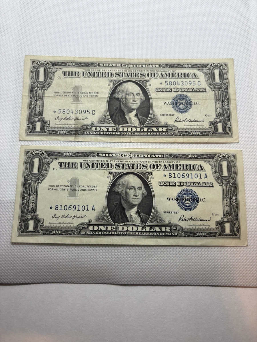 1957B One Dollar $1 Silver Certificate - Trice Auctions