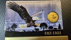 Gold Round 16mm - Bald Eagle - America's Big 5 - 1/1000 Oz 999 Gold Coin