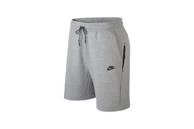M NSW TCH FLC SHORT MENS CU4503-063 (DK GREY HEATHER/DARK GREY/BLACK)