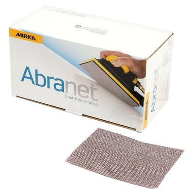 Mirka 9A-129-180 - Abranet 3'' x 4'' Mesh Grip Sheet 180 Grit (Qty 50 per pk/bx)