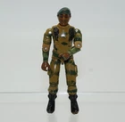 Vintage 1983 GI Joe Stalker Figure Swivel Arm V1.5 Broken Fingers No Weapon