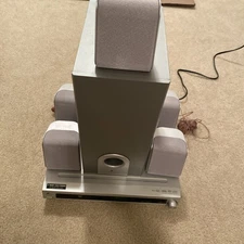 Zenith DVT721 5.1 Channel Home Theater System w 5 Sat Speakers, Subwoofer & Rmt