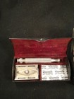 Antique Safety Razors And Milk Glass Shaving Bowl German Trench WW1/2 — photo 10