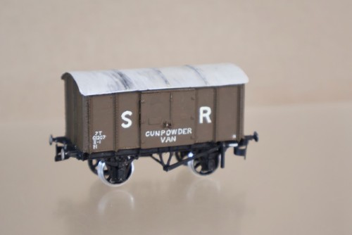 Wills Bausatz gebaut Southern SR Schießpulver Van Wagon 61207 OVP | Zustand: Used