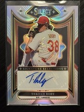 2025 Panini Select - Tekoah Roby #SS-TR Signature Selections Prizm Autograph