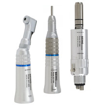 BEING Dental Slow Speed Handpiece NSK Contra Angle Straight Air Motor 4 Hole