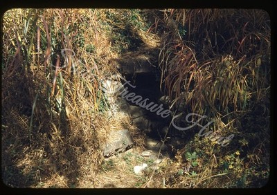 Korea Cave Water Spring Near North Korea 35mm Slide 1950s Kodachrome