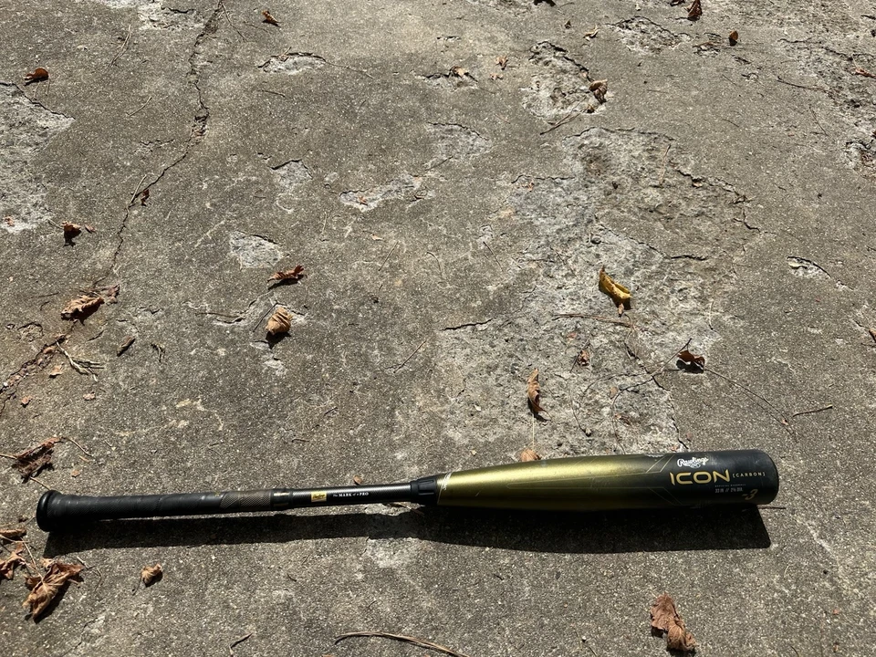 Bate de béisbol Rawlings 2023 Icon BBCOR 33 pulgadas/30 oz 2-5/8" RBB313 Foto 2 de 4