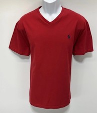 Polo Ralph Lauren Men s Classic-Fit V-Neck Jersey T-Shirt Red L Large
