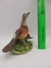 1979 Ski Country whiskey decanter 5" Ducks Unlimited ltd edition Wigeon figurine