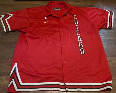 Vintage Chicago Bulls Windy City Nike Warm-up Jacket Jordan NBA XXL Basketball