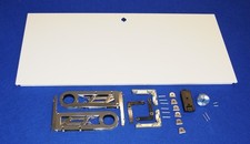 Original USM Haller Klappe 75x35 cm RAL 9010 Reinweiß komplettes Einbauset