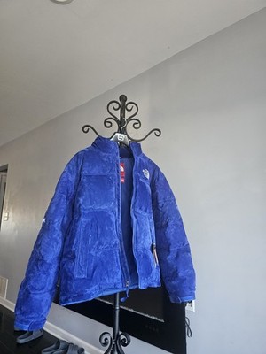 The Supreme The North Face Suede Nuptse Jacket Blue Size Large | eBay The Supreme The North Face Suede Nuptse Jacket Blue Size Large | eBay