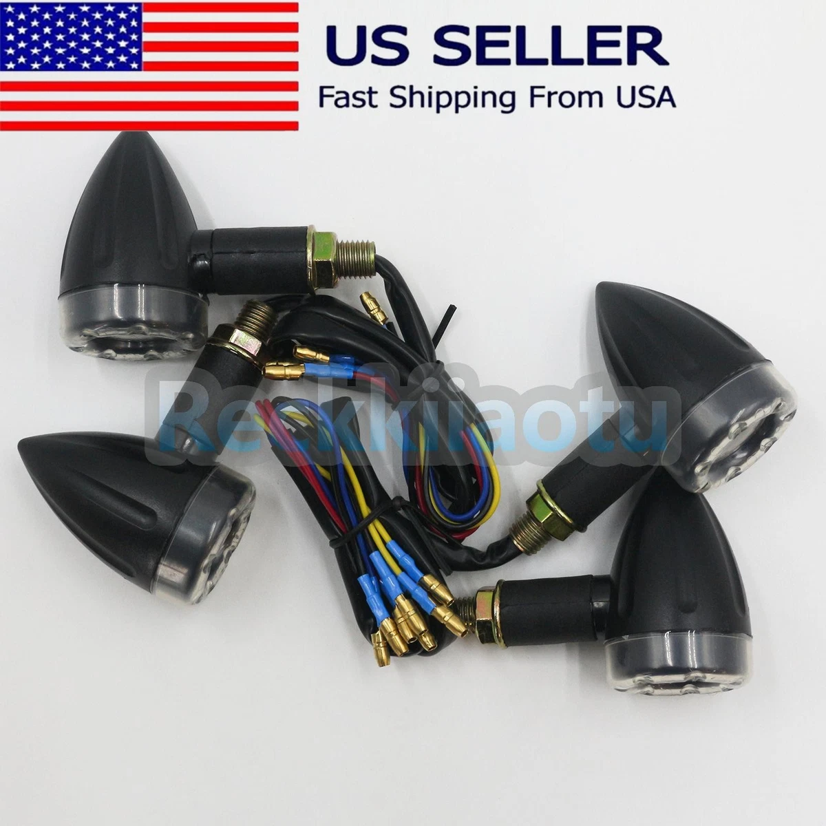 Phare LED 7 Pouces Pour Honda Shadow ACE 1100/750 - RIDROID - H4, 6000K Blanc Froid