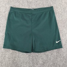 Vintage 90s Nike Green Mesh Athletic Shorts Size Medium