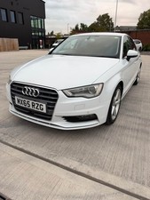 Audi A3 Saloon 1.4 TFSI 140PS S Tronic Automatic 2015 36k Miles Petrol White