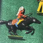 11 Vintage Britains Ltd Lead Toy Soldiers Cowboys & Indians Figures Lot — photo 3