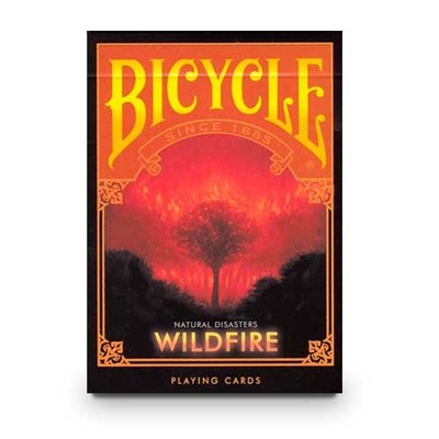Bicycle Natural Disasters ''Wildfire'' Playing Cards by Collectable Playing Car...