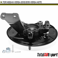 Cojinete de nudillo de dirección y buje para Nissan Versa 2012-2019 Versa Note delantero izquierdo