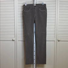 Faherty Men's Stretch Corduroy 5-Pocket Slim Leg Pant Tan Size 28