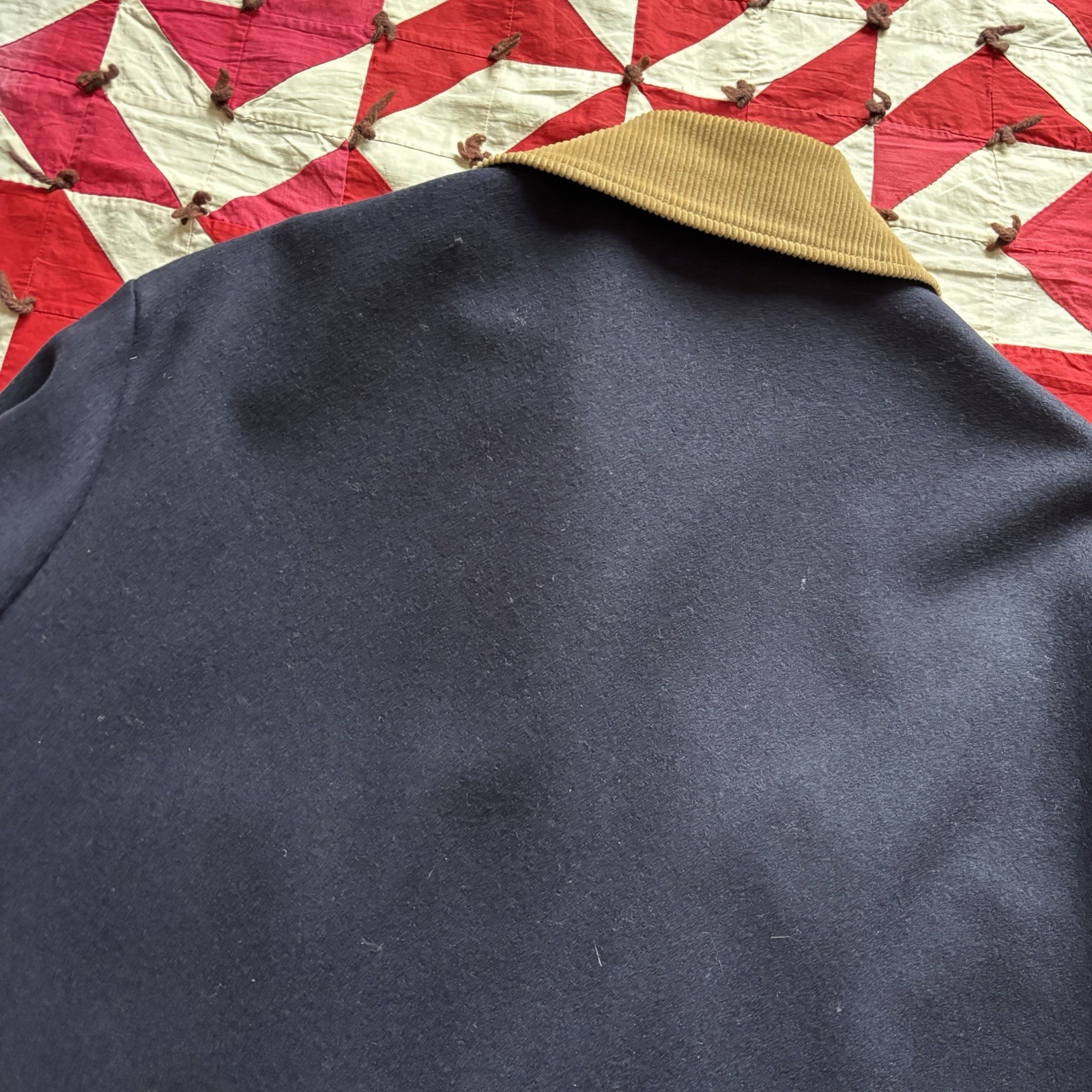 Vintage Pendleton Wool Snap Front Jacket Corduroy… - image 18