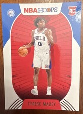 2020-21 Panini NBA Hoops - Tyrese Maxey Winter Insert 76ers (RC)