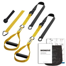 MOMOVE Bodyweight Resistance Suspension Trainer Straps for Home Fitness, Full...