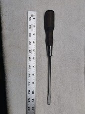 Antique Wood Handle Champion 6 Screwdriver Fl...