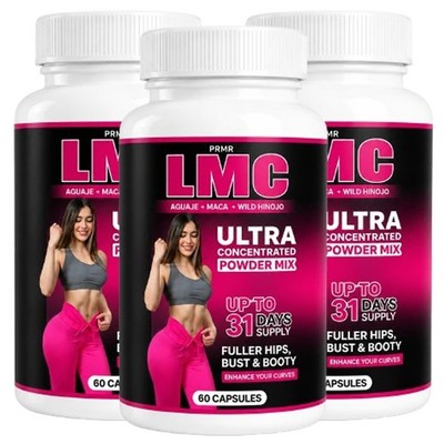 (PACK 3) Bigger, Fuller & Firmer Bust   100% Natural Volume Enhancer for Women