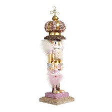 Kurt Adler 14-inch Hollywood Ballet with Crown Nutcracker
