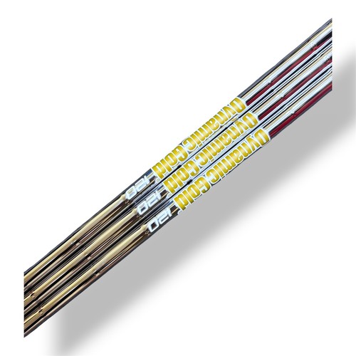 True Temper Dynamic Gold 120g Stiff Flex Wedge Shafts Set Of 3 .355” Taper Tip