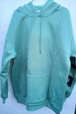 Green XL Polyester Fleece Hoodie Blessed Beyond Measure Graphic Kangaroo Pocket