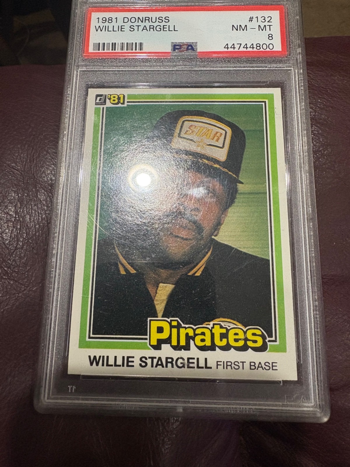 Willie Stargell 1981 Donruss #132 PSA 8 Card