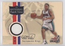 2001-02 Fleer Platinum National Patch Time Mike Bibby Patch 0hl
