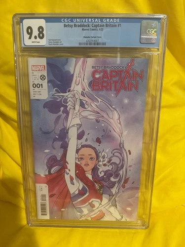 Betsy Braddock: Captain Britain #1 (2023) Peach Momoko Variant Cover  CGC 9.8