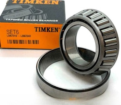 TIMKEN SET6 LM67048/LM67010 TAPERED ROLLER BEARING 31.750x59.131x15.875 mm