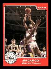 1983 STAR SIXERS CHAMPS #9 MAURICE CHEEKS 76ERS