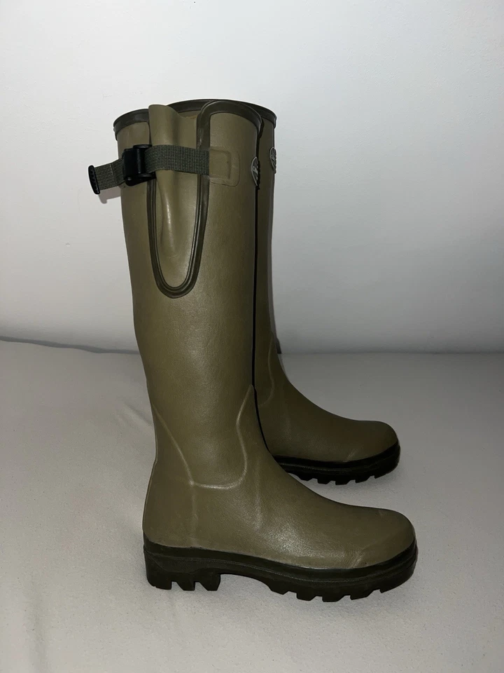 Le Chameau Damen Gummistiefel Vierzonord Naturkautschuk Gummistiefel - Bild 4 von 4