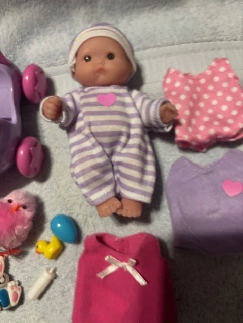 NEW 12 Piece Berenguer Doll Lots To Love Babies 5" Mini Nursery PlaySet NWOB - Image 3 of 4