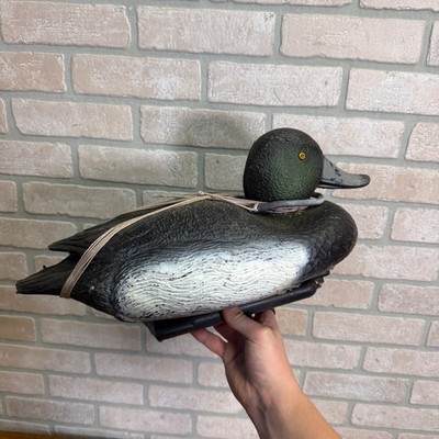 Sports Plast Plastic Bluebill Duck Decoy Made in Italy